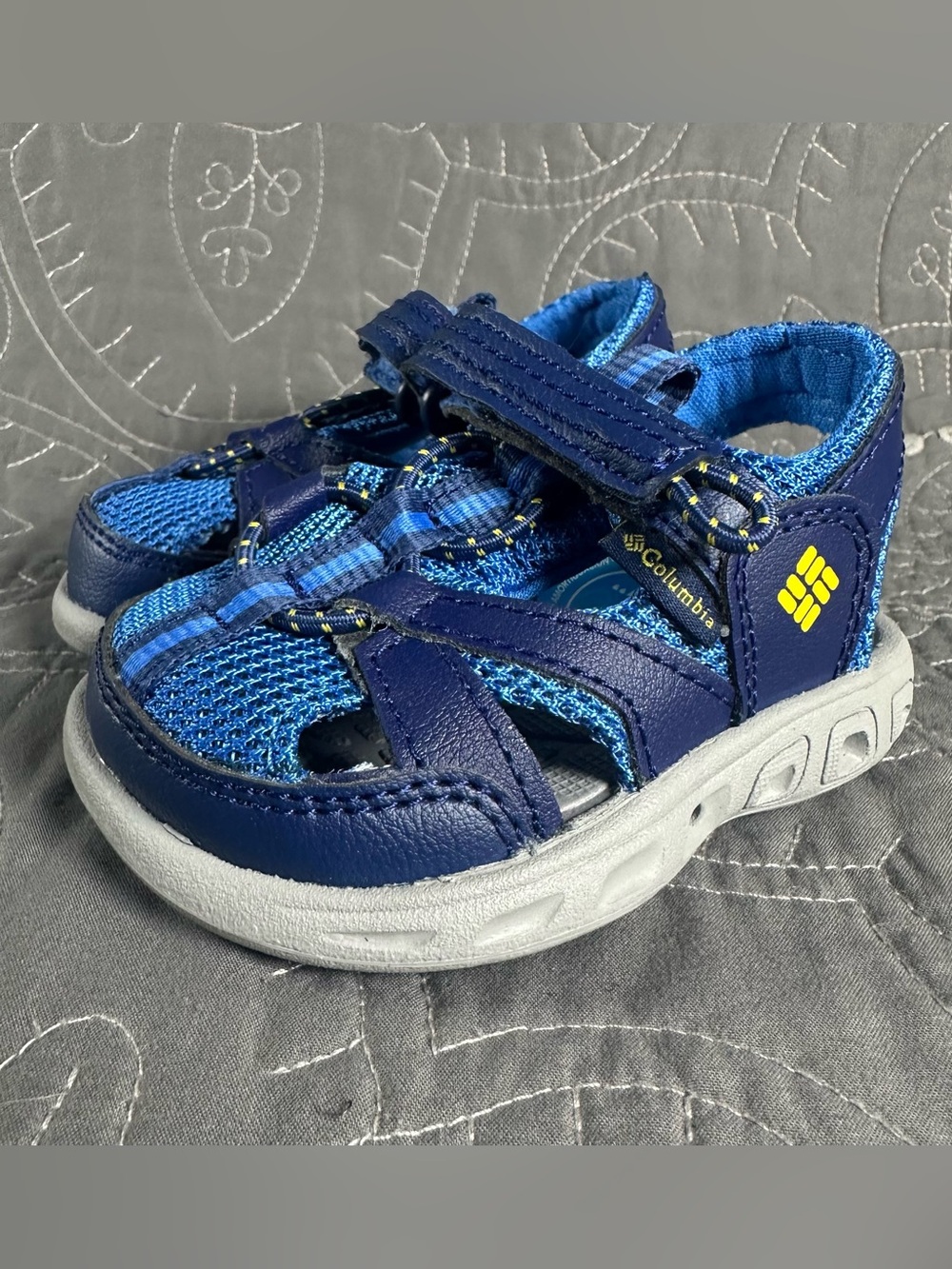 Columbia Toddler Boys Blue Techsun Wave Sandals NWT Size Toddler 4